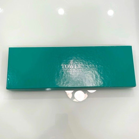 *NEW* Vintage Towle Silversmiths Stainless Steel Carving Set made in USA - Picture 8 of 9